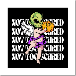 not too scared Posters and Art